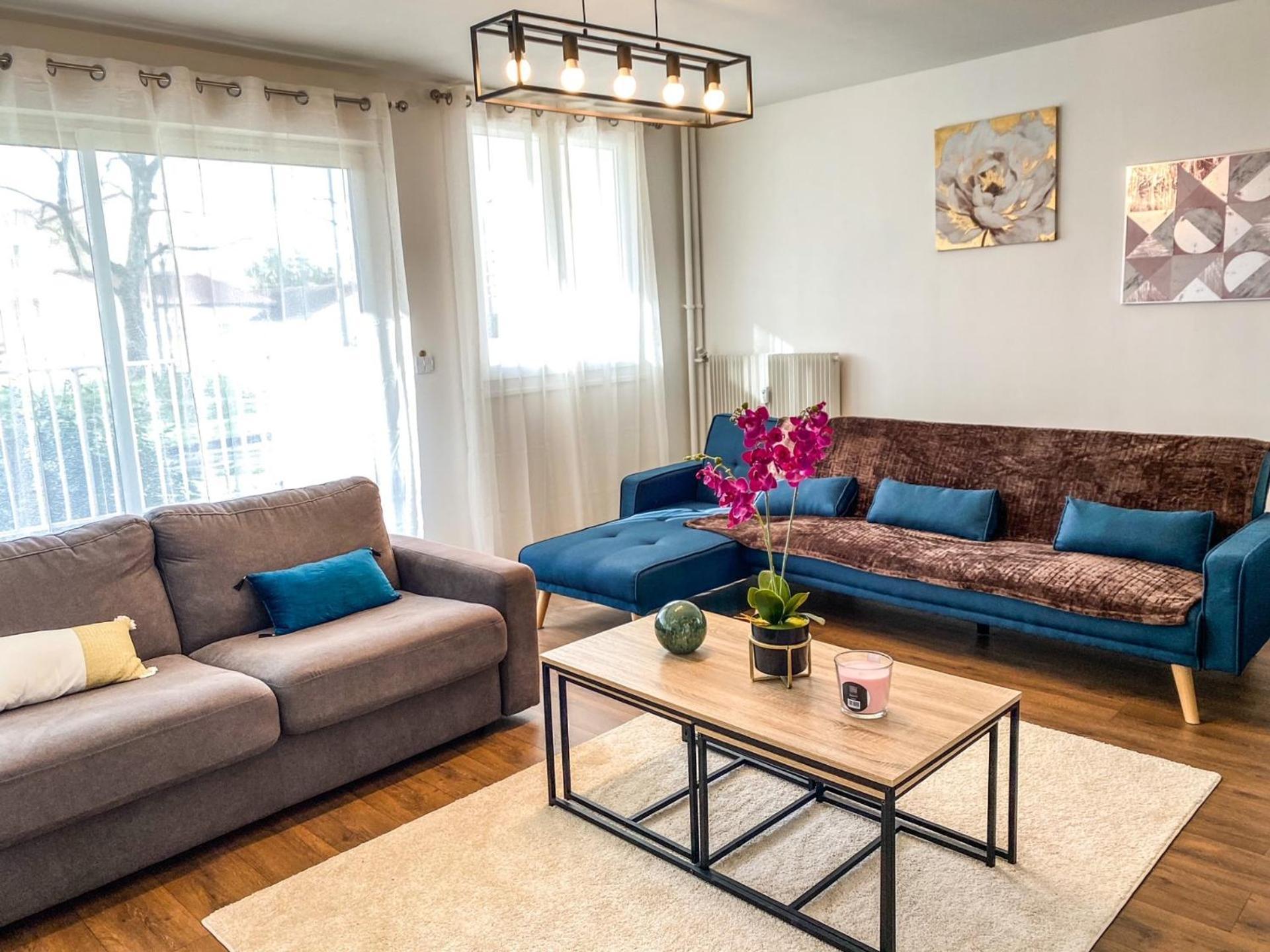 Апартаменти T3 Moderne Avec Balcon Terrasse Et Parking Gratuit Ніор Екстер'єр фото